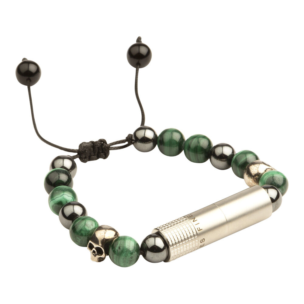 Verde Skull 8mm w/Punch Bracelet, , jrcigars